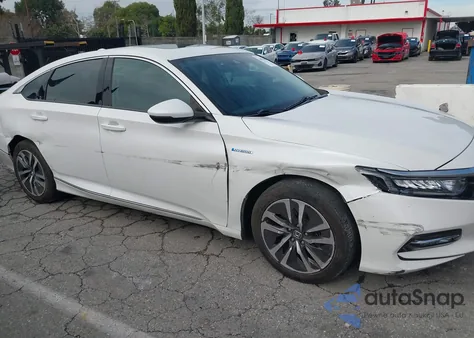 2019 Honda Accord Hybrid Ex-L from USA, damaged, VIN 1HGCV3F55KA022058